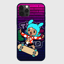 Чехол для iPhone 12 Pro Max TOCA LIFE WORLD ТОКА ЛАЙФ ВОРЛД РИТА RITA, цвет: 3D-черный