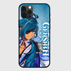 Чехол для iPhone 12 Pro Max Геншин импакт: Кэйа, цвет: 3D-черный