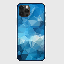 Чехол для iPhone 12 Pro Max Цифровое небо, цвет: 3D-черный