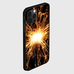 Чехол для iPhone 12 Pro Max Фейерверк души, цвет: 3D-черный — фото 2