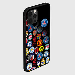 Чехол для iPhone 12 Pro Max PSG LOGOBOMBING, цвет: 3D-черный — фото 2