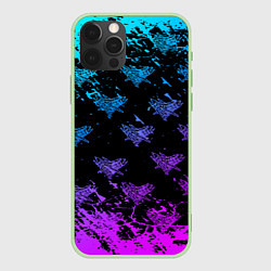 Чехол для iPhone 12 Pro Max Velial Squad neon, цвет: 3D-салатовый