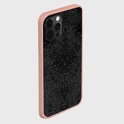 Чехол для iPhone 12 Pro Max Лицо монстра monster face, цвет: 3D-светло-розовый — фото 2