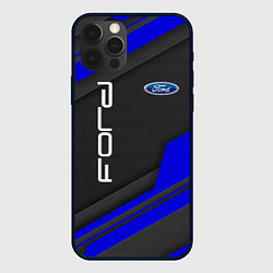 Чехол для iPhone 12 Pro Max Ford Форд авто, цвет: 3D-черный