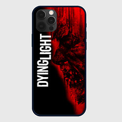 Чехол для iPhone 12 Pro Max DYING LIGHT RED ZOMBIE FACE, цвет: 3D-черный