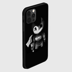 Чехол для iPhone 12 Pro Max BENDY - БЕНДИ РОБОТ, цвет: 3D-черный — фото 2