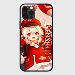 Чехол для iPhone 12 Pro Max Кли - Геншин импакт, цвет: 3D-черный