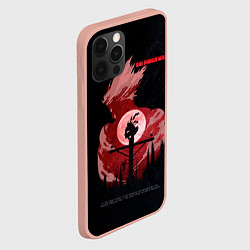 Чехол для iPhone 12 Pro Max One Punch-Man эпичный Гароу, цвет: 3D-светло-розовый — фото 2