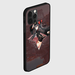 Чехол для iPhone 12 Pro Max Ху Тао в примогеме Genshin Impact, цвет: 3D-черный — фото 2
