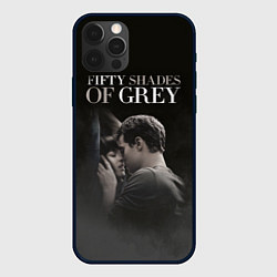 Чехол для iPhone 12 Pro Max 50 Shades of Grey 50 Оттенков Серого, цвет: 3D-черный