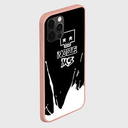 Чехол для iPhone 12 Pro Max Noize MC Нойз МС, цвет: 3D-светло-розовый — фото 2
