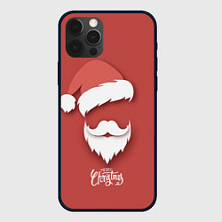 Чехол для iPhone 12 Pro Max Merry Christmas Счастливого Рождества, цвет: 3D-черный