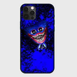 Чехол для iPhone 12 Pro Max Huggy Wuggy: Blue Rage, цвет: 3D-черный