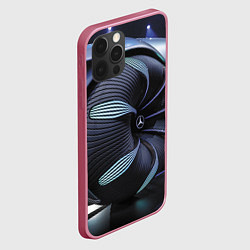 Чехол для iPhone 12 Pro Max Mercedes-Benz Concept 2021 vanguard, цвет: 3D-малиновый — фото 2
