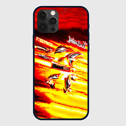 Чехол для iPhone 12 Pro Max Firepower - Judas Priest, цвет: 3D-черный