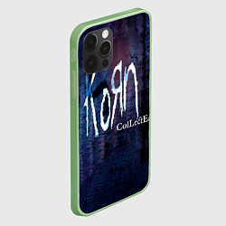 Чехол для iPhone 12 Pro Max Collected - Korn, цвет: 3D-салатовый — фото 2