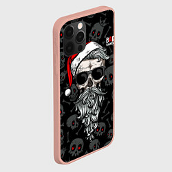 Чехол для iPhone 12 Pro Max Santa from Hell, цвет: 3D-светло-розовый — фото 2