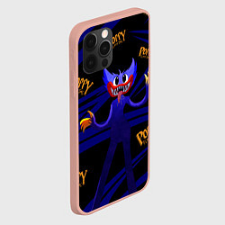 Чехол для iPhone 12 Pro Max Poppy Playtime Геометрия, цвет: 3D-светло-розовый — фото 2