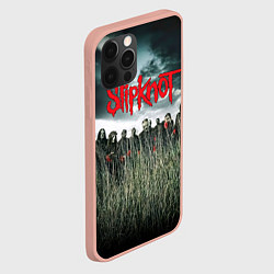 Чехол для iPhone 12 Pro Max All Hope Is Gone - Slipknot, цвет: 3D-светло-розовый — фото 2