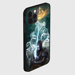 Чехол для iPhone 12 Pro Max Elden Ring рыцарь и предшественники серии Souls El, цвет: 3D-черный — фото 2