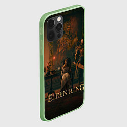 Чехол для iPhone 12 Pro Max Elden Ring - Королева, цвет: 3D-салатовый — фото 2