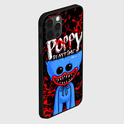 Чехол для iPhone 12 Pro Max POPPY PLAYTIME ПОППИ ПЛЕЙТАЙМ ХАГГИ ВАГГИ BLOOD, цвет: 3D-черный — фото 2