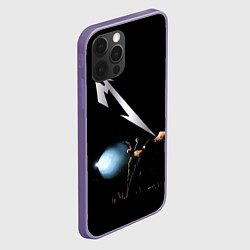 Чехол для iPhone 12 Pro Max Quebec Magnetic - Metallica, цвет: 3D-серый — фото 2