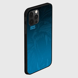 Чехол для iPhone 12 Pro Max 1925 SPB Lion Dark Theme, цвет: 3D-черный — фото 2