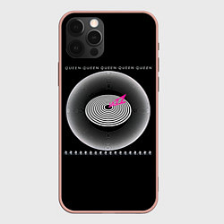 Чехол для iPhone 12 Pro Max Jazz - Queen, цвет: 3D-светло-розовый