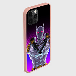 Чехол для iPhone 12 Pro Max JOJO KILLER QUEEN КОРОЛЕВА УБИЙЦА FIRE STYLE, цвет: 3D-светло-розовый — фото 2