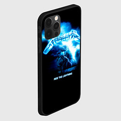 Чехол для iPhone 12 Pro Max Ride the Lightning Metallica, цвет: 3D-черный — фото 2