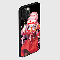 Чехол для iPhone 12 Pro Max 02, ZERO TWO, DARLING IN THE FRANXX, цвет: 3D-черный — фото 2