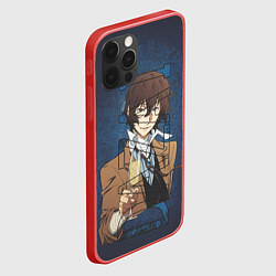 Чехол для iPhone 12 Pro Max Дазай Осаму Dazai Osamu bungou stray dogs, цвет: 3D-красный — фото 2