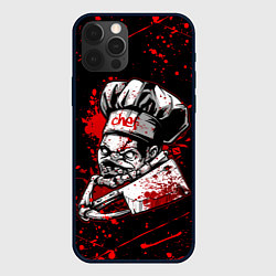 Чехол для iPhone 12 Pro Max DOTA 2 PUDGE, БРЫЗГИ КРАСОК, цвет: 3D-черный