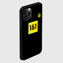 Чехол для iPhone 12 Pro Max Haaland 9 - Borussia Dortmund, цвет: 3D-черный — фото 2