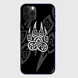 Чехол для iPhone 12 Pro Max ПЕЧАТЬ ВЕЛЕСА КОГТИ БЕЛЫЕ, цвет: 3D-черный