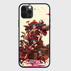 Чехол для iPhone 12 Pro Max ЛИГА ЛЕГЕНД JINX ARCANE, цвет: 3D-черный