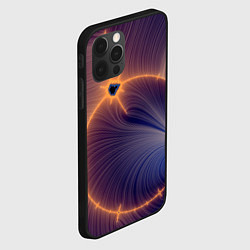 Чехол для iPhone 12 Pro Max Black Hole Tribute design, цвет: 3D-черный — фото 2