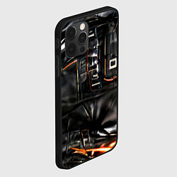 Чехол для iPhone 12 Pro Max Стиль терминатора, цвет: 3D-черный — фото 2