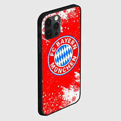 Чехол для iPhone 12 Pro Max НОВОГОДНИЙ BAYERN MUNCHEN СВИТЕР НОВОГОДНИЙ, цвет: 3D-черный — фото 2
