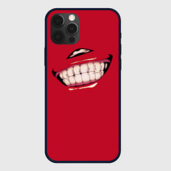 Чехол для iPhone 12 Pro Max Sukunas Smile, цвет: 3D-черный