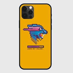 Чехол для iPhone 12 Pro Max Mr Beast Pixel Art, цвет: 3D-черный