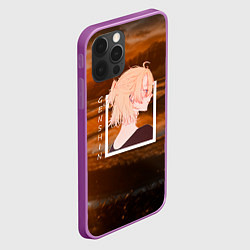 Чехол для iPhone 12 Pro Max Альбедо Albedo, Genshin Impact Геншин импакт, цвет: 3D-сиреневый — фото 2