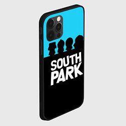 Чехол для iPhone 12 Pro Max Южный парк персонажи South Park, цвет: 3D-черный — фото 2