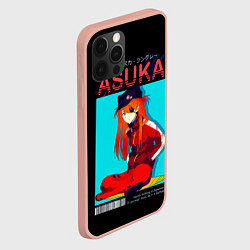 Чехол для iPhone 12 Pro Max Asuka - Neon Genesis Evangelion, цвет: 3D-светло-розовый — фото 2