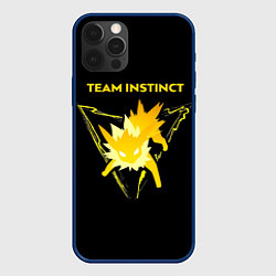 Чехол для iPhone 12 Pro Max Team Instinct - Pokemon GO, цвет: 3D-тёмно-синий