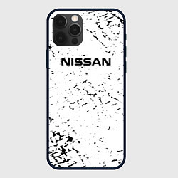 Чехол для iPhone 12 Pro Max Nissan ниссан, цвет: 3D-черный