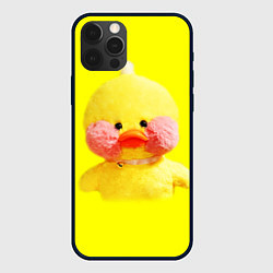Чехол для iPhone 12 Pro Max УТЯ ЛАЛАФАНФАН, цвет: 3D-черный