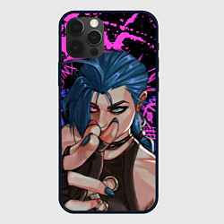 Чехол для iPhone 12 Pro Max Arcane League Of Legends JINX ПАУДЕР, цвет: 3D-черный