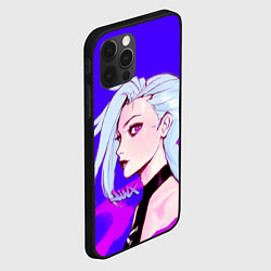 Чехол для iPhone 12 Pro Max League Of Legends Jinx неон, цвет: 3D-черный — фото 2